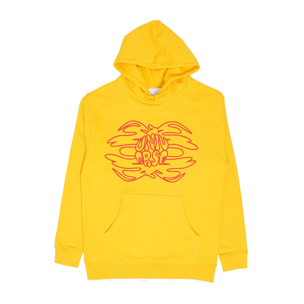 A UNIVERSE RESOURCE HOODIE - YELLOW