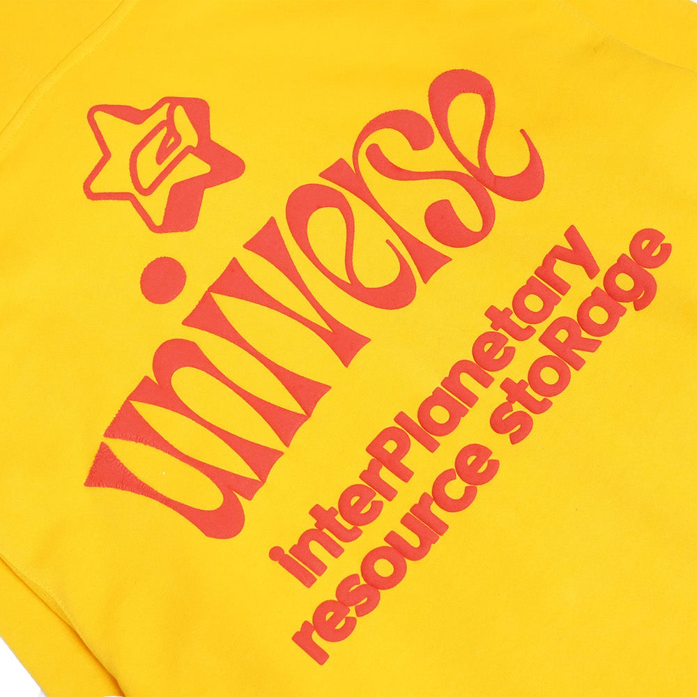 A UNIVERSE RESOURCE HOODIE - YELLOW